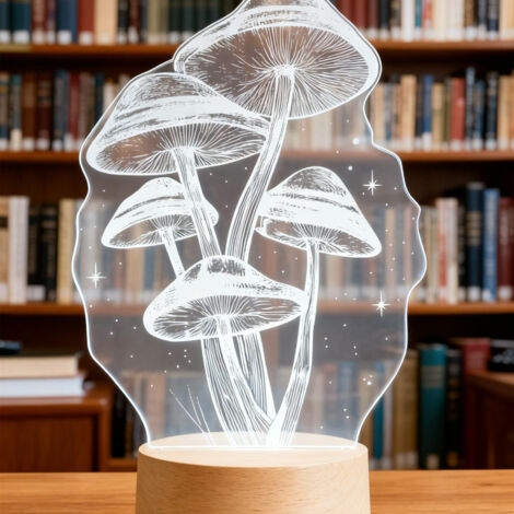Veilleuse LED Lampe 3D RGB