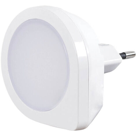 Veilleuse LED multicouleurs 0.4W, inter. poussoir - Tibelec