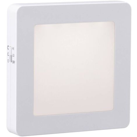 Veilleuse LED Paulmann Esby 92493 carré LED blanc chaud blanc