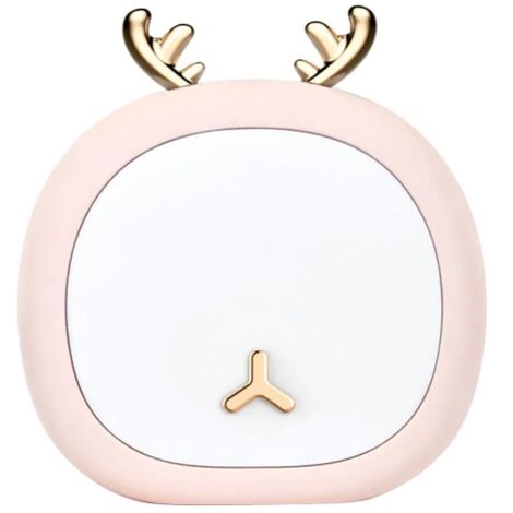 Veilleuse LED pour enfants, 3 niveaux de luminosité, en forme de cerf ou de lapin, Rechargeable par USB
