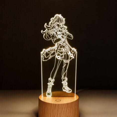 Veilleuse LED Son Goku « Perle du Dragon »  Lampe 3D RGB