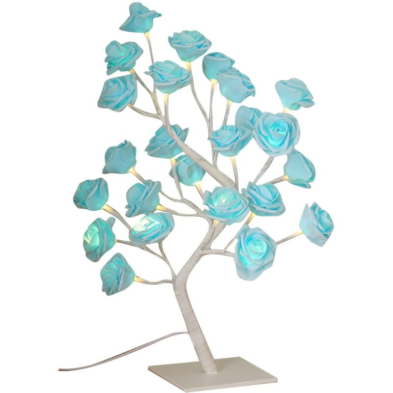 Feiyue - Veilleuse led usb à base amovible, luminaire décoratif pour rosier