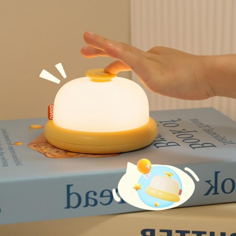 RHG Veilleuse ludique, veilleuse de chambre à intensité variable, chargement USB, arrêt automatique après 15 minutes, veilleuse de chevet pour enfants
