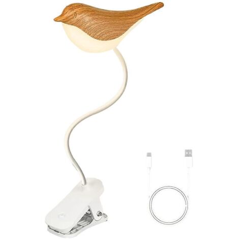 Veilleuse oiseau à intensité variable rechargeable par USB
