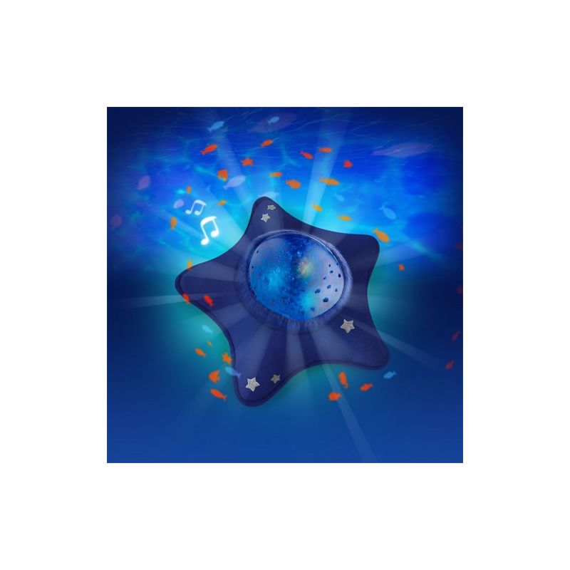 Veilleuse Peluche Étoile Calm Ocean Bleu - Pabobo