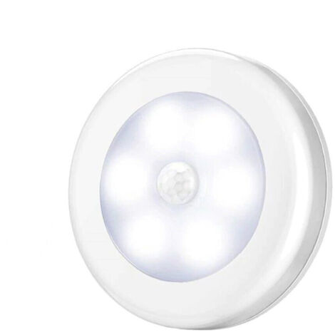 VEILLEUSE POUR ARMOIRE, CAPTEUR PIR, AIMANT, LUMIÈRE LED BLANCHE, BATTERIE TE-B0271