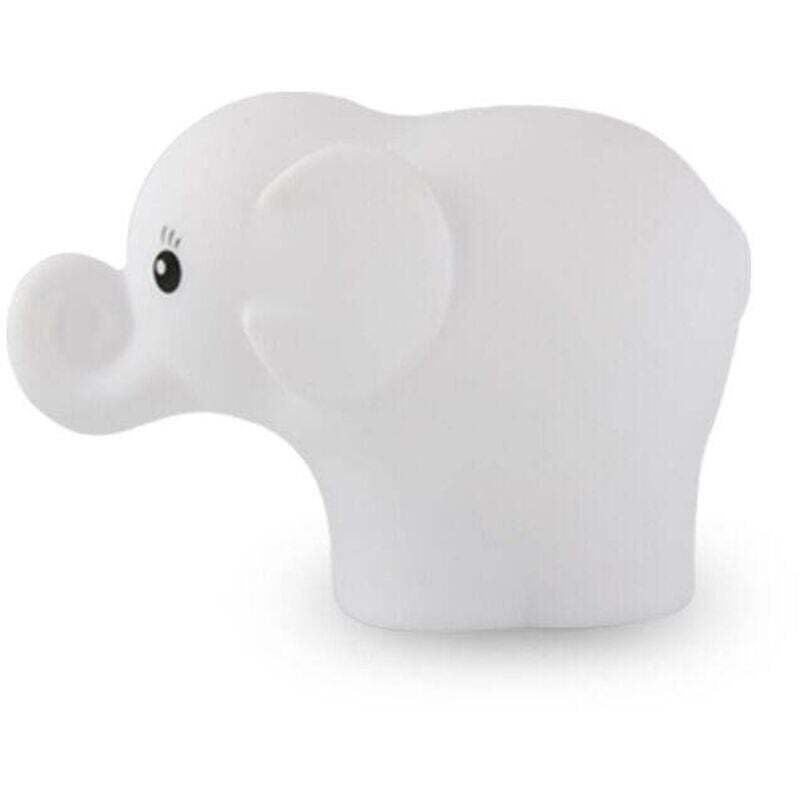 Veilleuse pour enfants en forme d'éléphant, veilleuse LED portable rechargeable, convenant aux enfants, filles, adultes et garçons.
