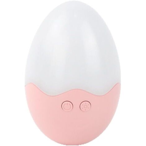 Veilleuse pour enfants, lampe œuf à commande tactile avec lumière blanche chaude et 7 couleurs RVB, lampe de chevet rechargeable et stable pour bébé, allaitement, chambre à coucher 10267mm