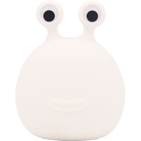 Veilleuse pour Enfants LED Souple Clair Maternelle Lit, Limace Veilleuse, Coffre-Fort Silicone Mignon Animal Bébé Lampe avec Tactile Capteur, Portable Rechargeable à Variation Chambre