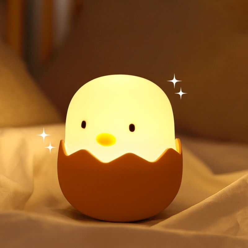 Veilleuse pour enfants, rechargeable par USB, avec variateur tactile, veilleuse portable pour chambre, chambre d'enfant et salon