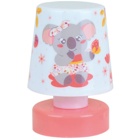 Veilleuse poussoir multicolore Kally Mimi Koala - 11.5 cm