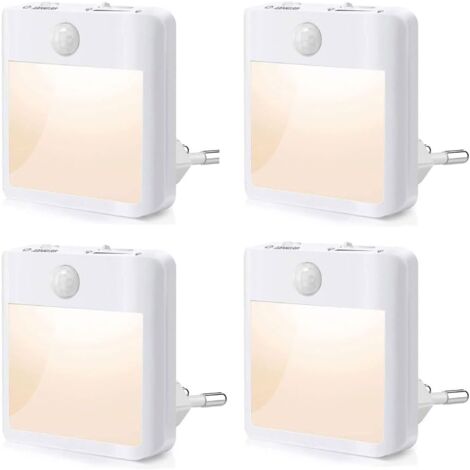 PARKSIDE Veilleuse Prise Electriqu-Veilleuse Enfant avec Détecteur de Mouvement-Luminosité réglable,Veilleuse LED(Blanc Chaud/Froid-Réglable)