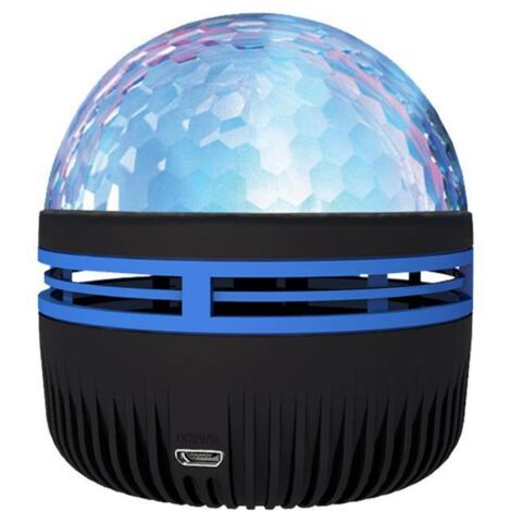 Veilleuse projecteur avec télécommande et contrôle du son RVB changeant de couleur pour chambre d'enfant, salon, chambre à coucher
