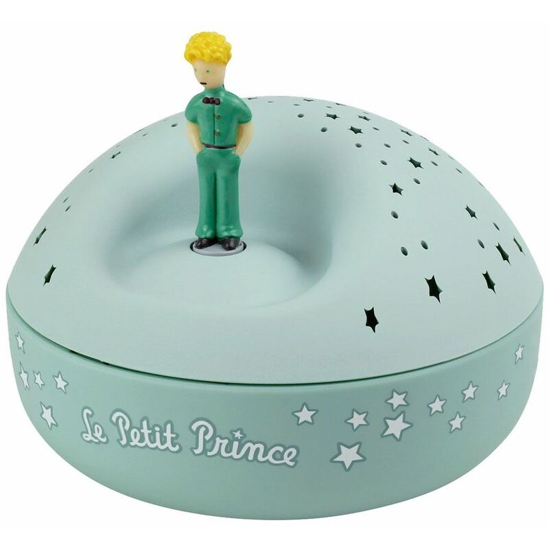 Veilleuse Projecteur d'Etoiles Musical Petit Prince