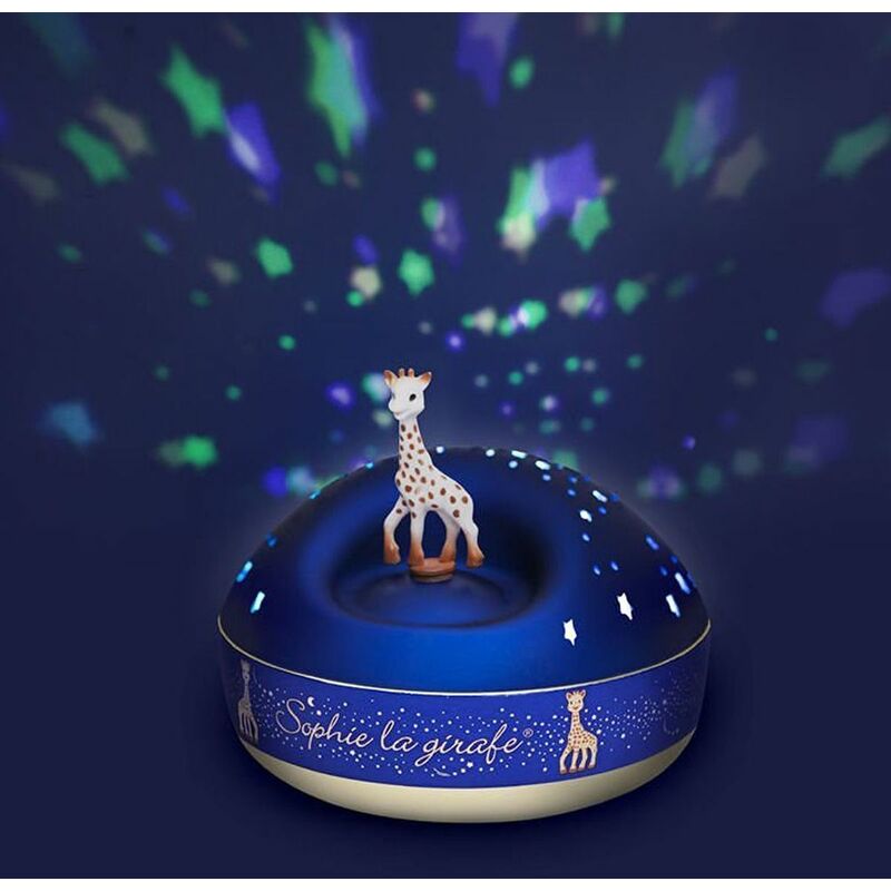 Trousselier - Veilleuse Projecteur d'Etoiles Musical Sophie La Girafe