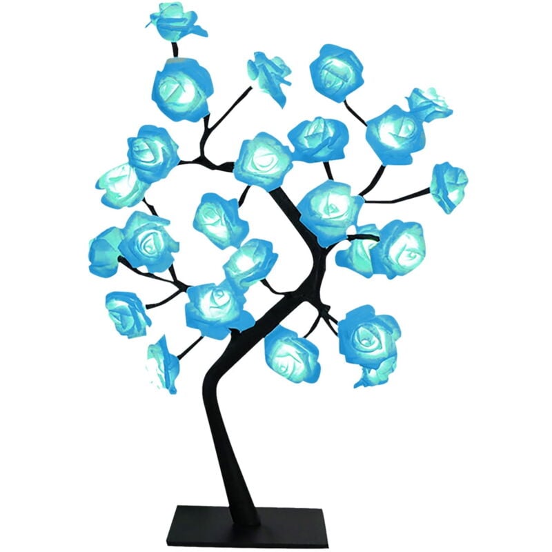 Veilleuse Saint-Valentin : Illuminez l'amour avec la lampe en forme de rosier enchanteur