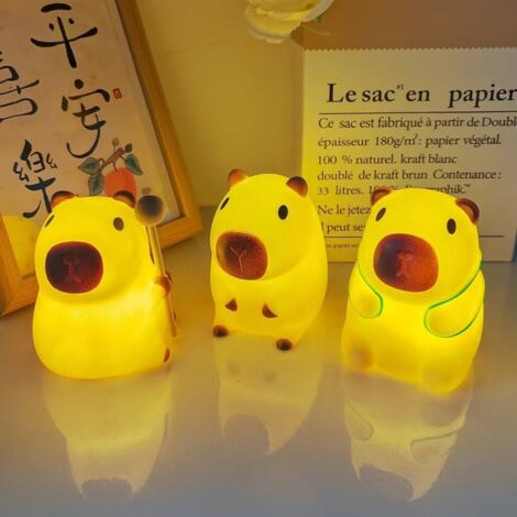 Veilleuses mignonnes - Lumières décoratives pour chambre à coucher - Cadeaux de Noël créatifs - Décoration de chambre/dortoir - Lot de 3