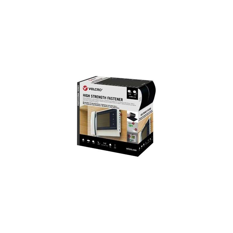

Cinta Cierre Gancho Y Bucle Adhesiva 50 Mm X 5 M Ultrafuerte Negro - Velcro