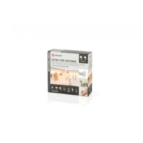 VEL-PS20017 Rollo VELCRO blanco EXTRAFINO  50mmx 5 mts