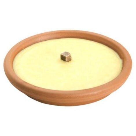Vela antimosquitos citronela recipiente terracota 14 cm. / 120 gramos