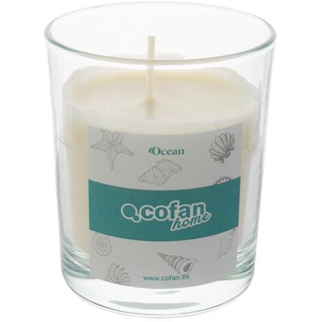 Vela Aromatica De Cera Vegetal Ocean 125 Gventa Unitaria