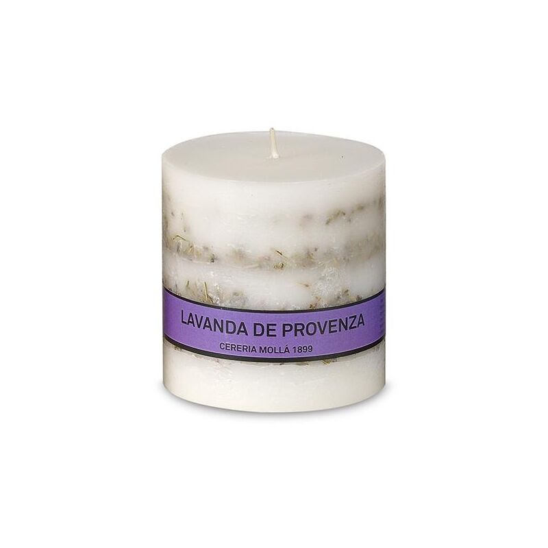 

Vela artesana aromaterapia Lavanda de Provenza Cerería Mollá