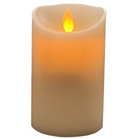 Vela Artificial LED Marfil Luz Color AMARILLO
