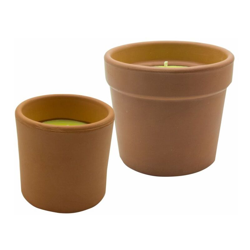 

Vela Bresme Terracota Citronela