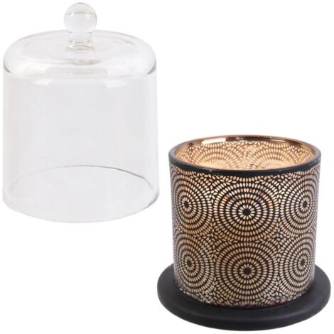 VELA C/CAMPANA CRISTAL SURT - 8,5 CM