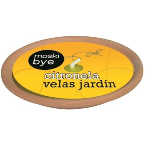 VELA C/CITRONELA TERRACOTA GRAND
