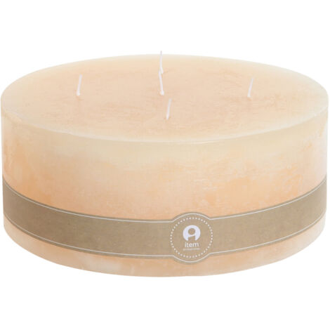Vela Cera Parafina 25X25X10 4400 Gr, 80 Horas