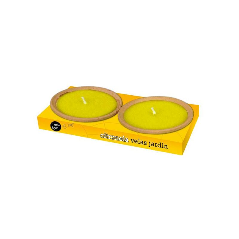 

Vela Plato Terracota (Pack 2U) 14cm