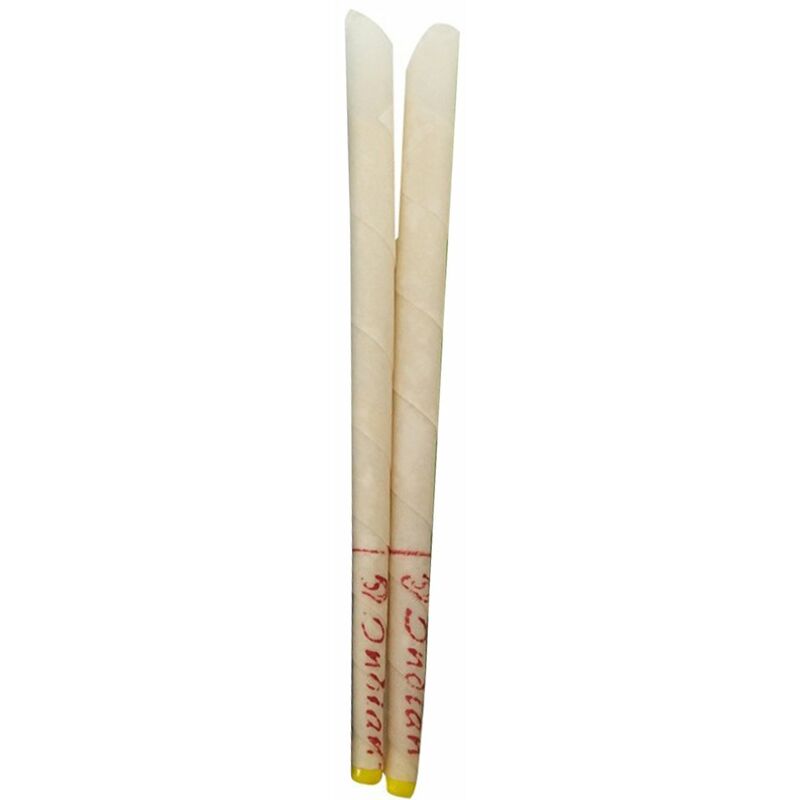 

vela de aromaterapia para el oido,Tipo cuerno, amarillo cremoso