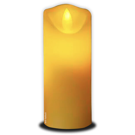 Vela de mesa LED V-TAC de 53 x 125 mm con 2 pilas AA incluidas
