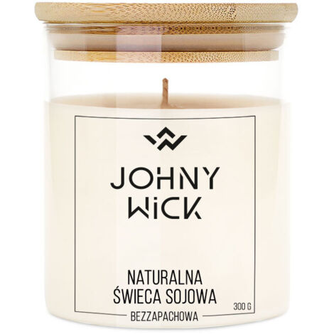 Vela de soja natural - sin perfume 150g