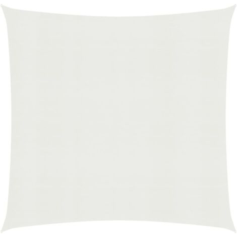 Vela de sombra 160 g/m² HDPE 2,5 x 2,5 m blanco 020008997