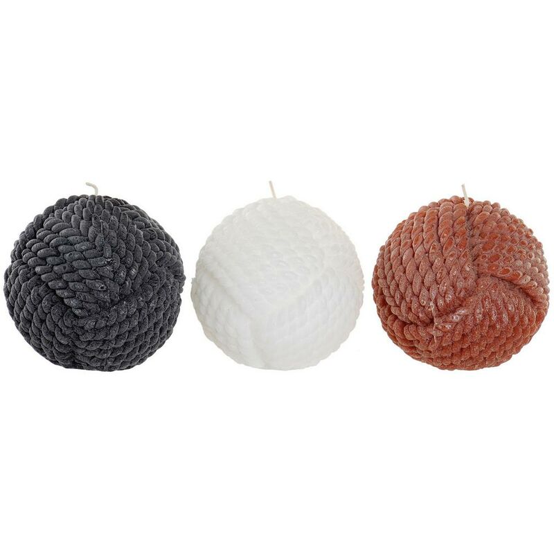 

Vela DKD Home Decor Bola (3 pcs)