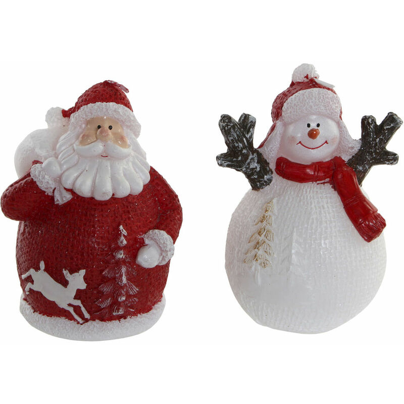 

Vela dkd home decor navidad papá noel (2 pcs) (8 x 7.5 x 10.5 cm) - Rogal