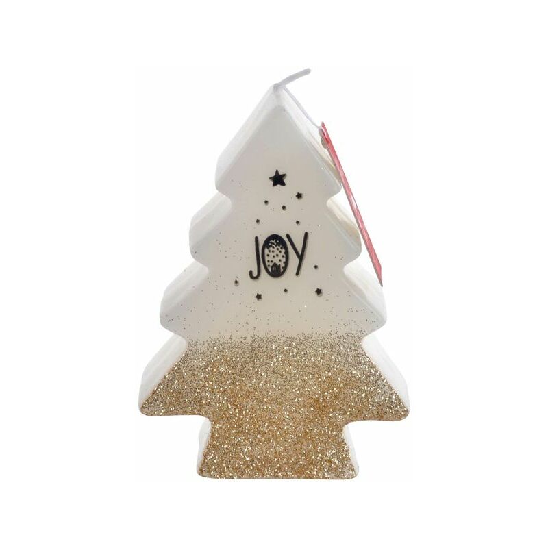 

Vela DKD Home Decor Purpurina Navidad Árbol (7 x 3.5 x 10 cm)