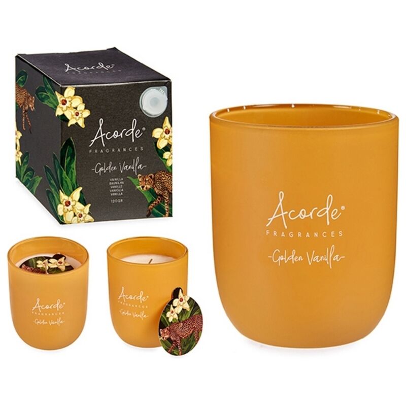 

Vela Golden Vainilla Vaso Naranja (7 x 8 x 7 cm)