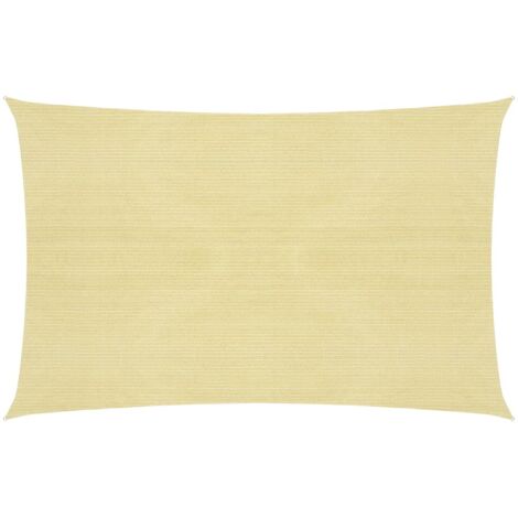 Vela in tessuto per ombrellone 160 g/m² HDPE 3 x 4 m beige 020008970