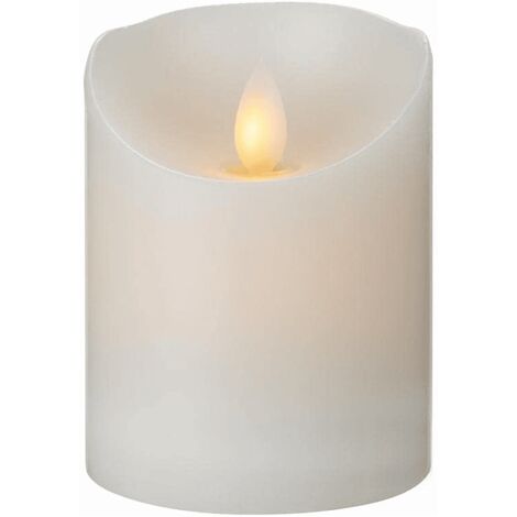 Vela LED de cera real 7.5 x 10 cm 1.5W