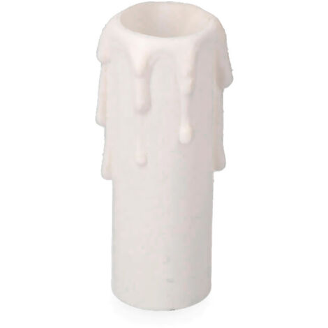 Vela mediana para portalamparas e14 blanco solera 854
