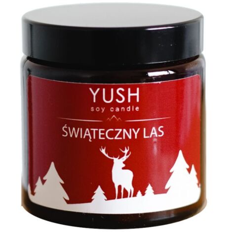 Vela navide帽a Yush - Bosque de Navidad 100% - Yush - 120 ml