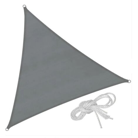 Vela ombra 5x5x5 colore grigio