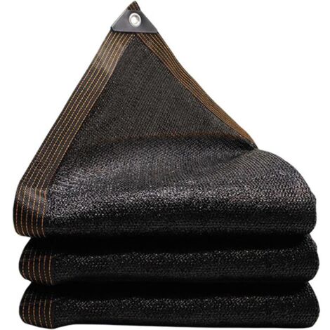 Vela ombreggiante 1 x 2 m, rete ombreggiante, telo a rete per giardino, con occhielli, per pergola, prato, piscina
