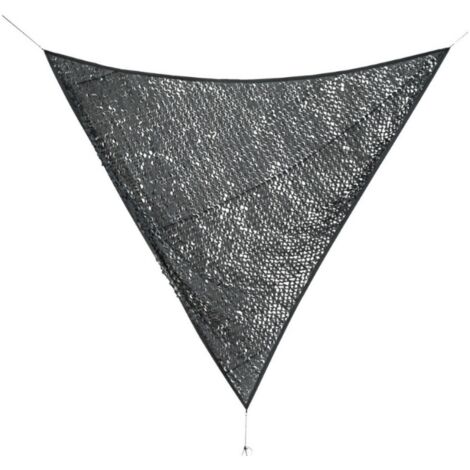 Vela ombreggiante bizzotto moon grigio scuro 3,6x3,6m