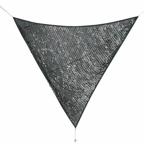 Vela Ombreggiante Moon Grigio Scuro 3,6x3,6m in Poliestere