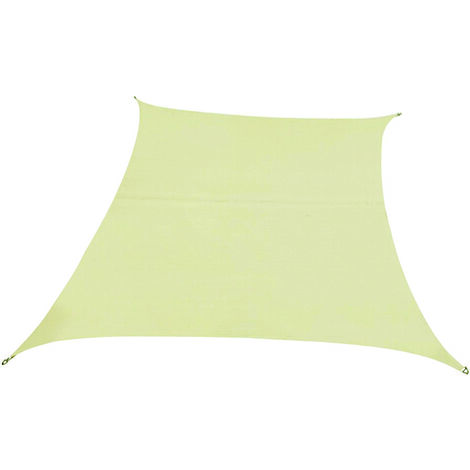 VELA OMBREGGIANTE POLIESTERE QUADRA  BEIGE  mt.3x4    VETTE