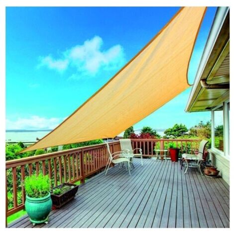 Vela Ombreggiante Quadrata Col. Beige Mt. 3X3